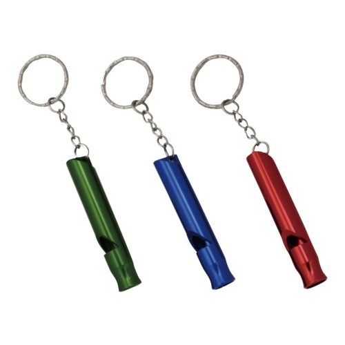 ノベルティ：[防犯グッズ] NEWアルミホイッスル