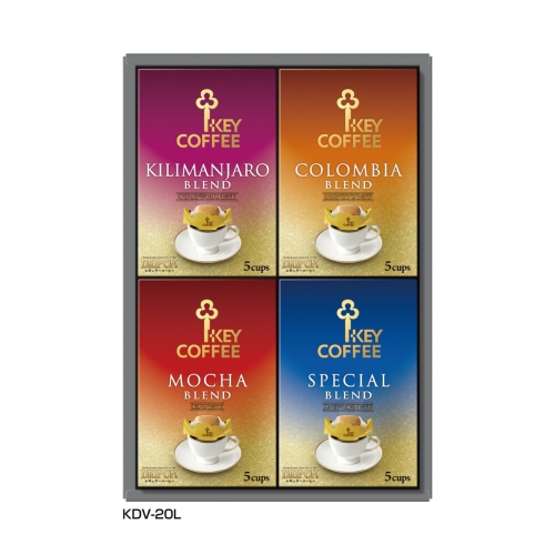 ノベルティ：[コーヒーギフト] キーコーヒードリップオンギフト