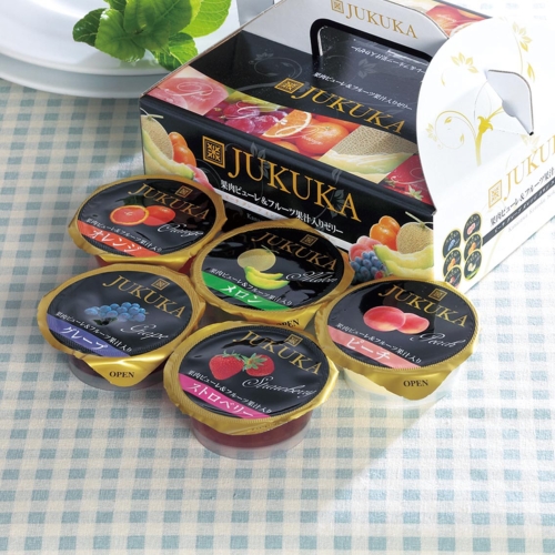 ノベルティ：[お菓子ギフト] BOX熟果ゼリーアソート