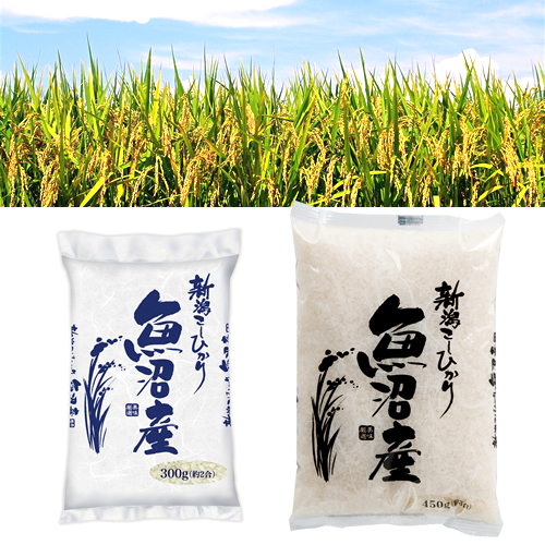 ノベルティ：[お米ギフト] 魚沼産コシヒカリ300g