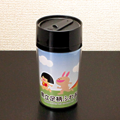名入れ制作事例：イベント抽選会の景品、ご当地キャラのタンブラー